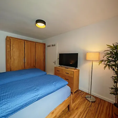 公寓 Modernes Neben Jakobshornbahn Mit 5 Einzelbetten 达沃斯