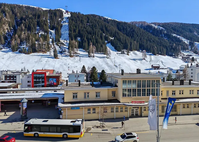 Lägenhet Fuer 5 Pers Neben Talstation Jakobshorn Skipiste Vollausgestattete Kueche *