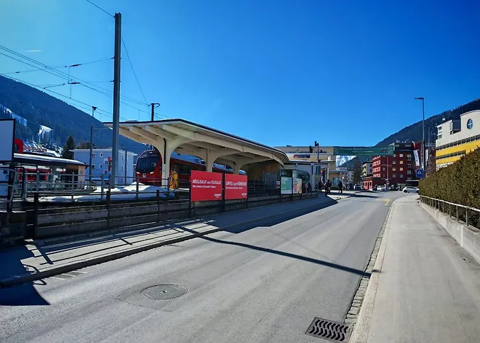 Fuer 5 Pers Neben Talstation Jakobshorn Skipiste Vollausgestattete Kueche 公寓 达沃斯