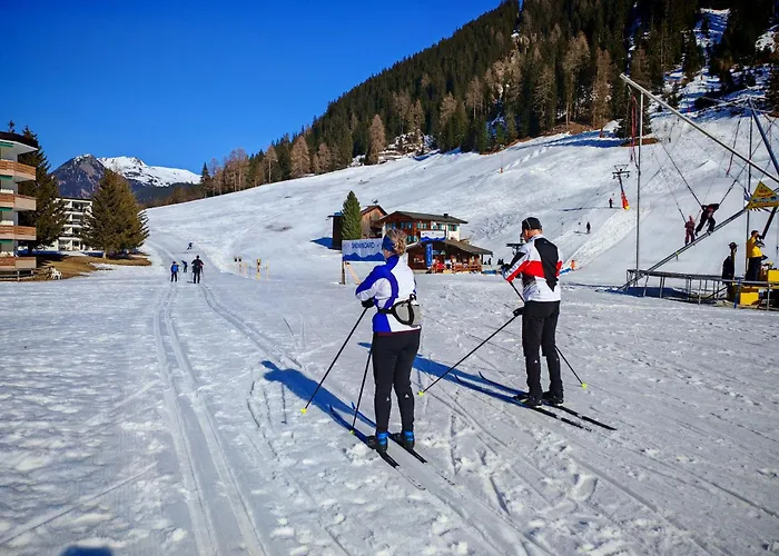 Fuer 5 Pers Neben Talstation Jakobshorn Skipiste Vollausgestattete Kueche 公寓 达沃斯